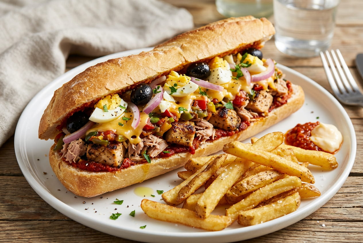 Sandwich  " Spécial Dali "