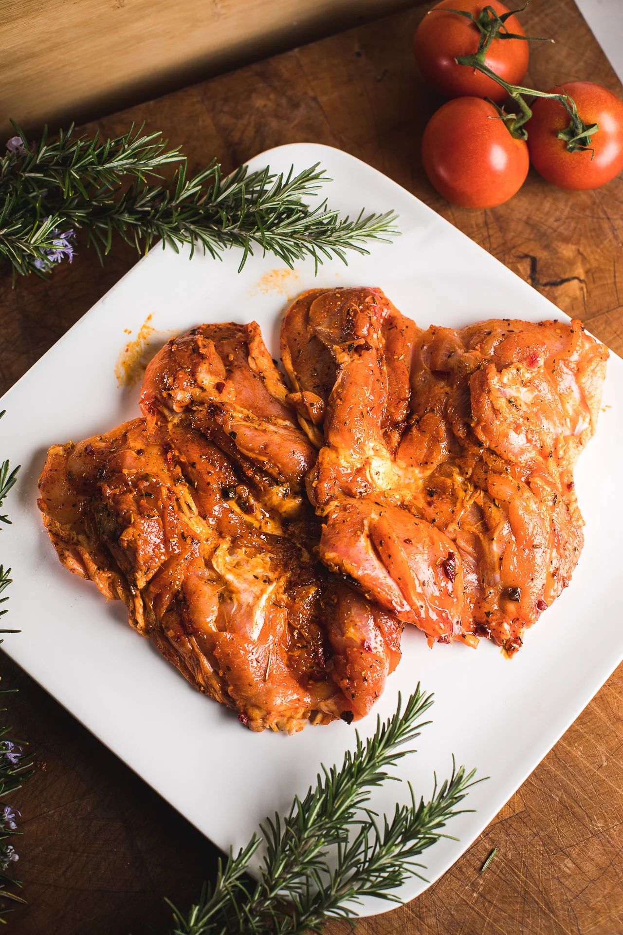 Cuisses de poulet désossées aux fines herbes