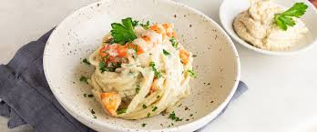 Crevettes et artichauts a la crème
