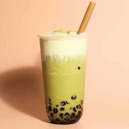 Bubble Matcha Latte