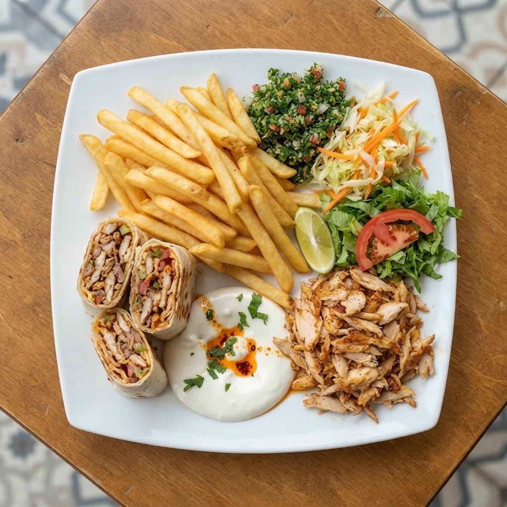 Plat Chawarma Spécial