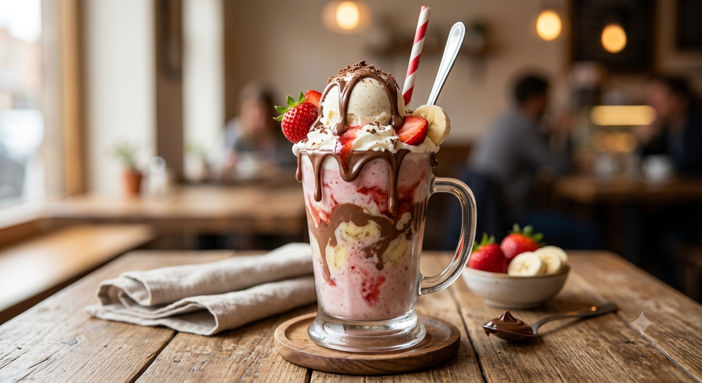 180° Banana Split Shake