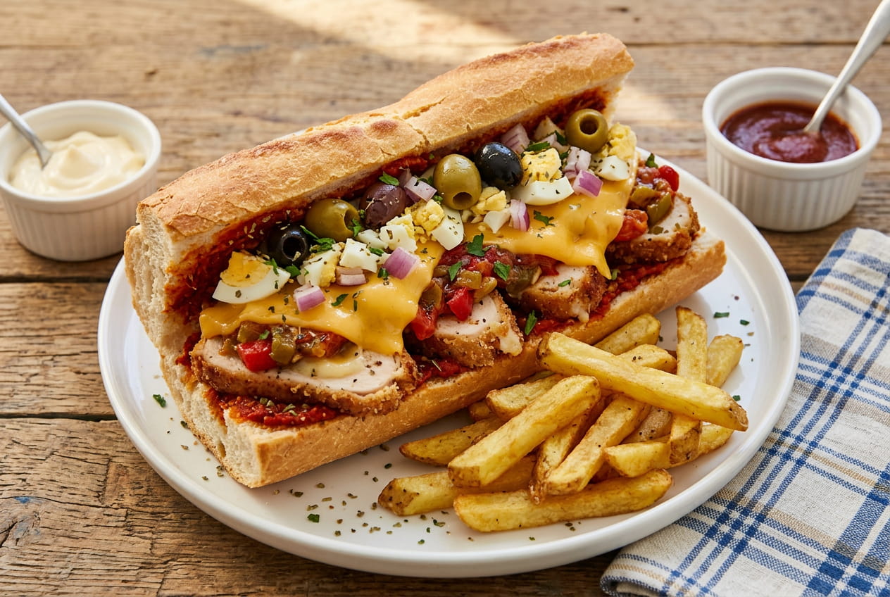 Sandwich Cordon Bleu