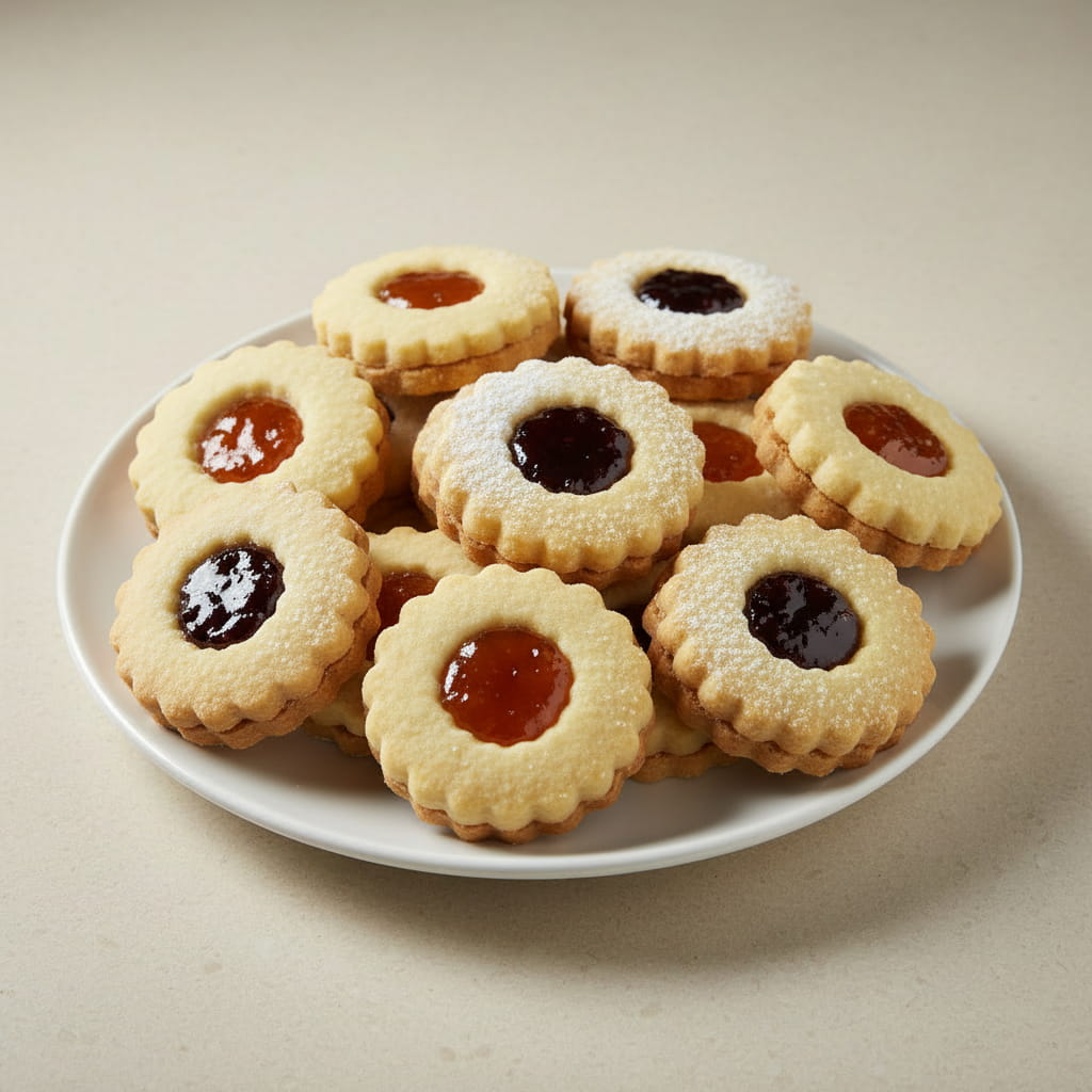 Sablé aux confiture