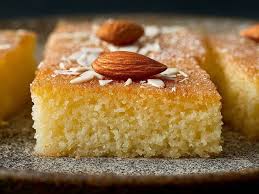 Basboussa aux Amandes
