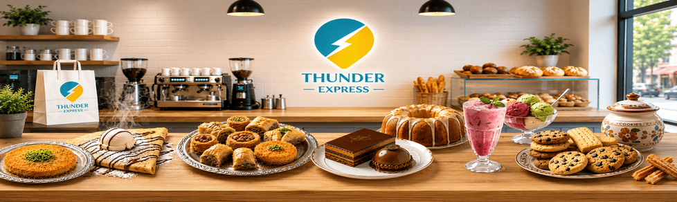 Pause sucrée : craquez pour les desserts livrés par Thunder Express