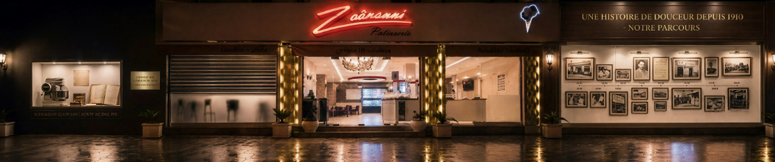 Pâtisserie Zâanouni : l'art gourmand en héritage depuis 1910