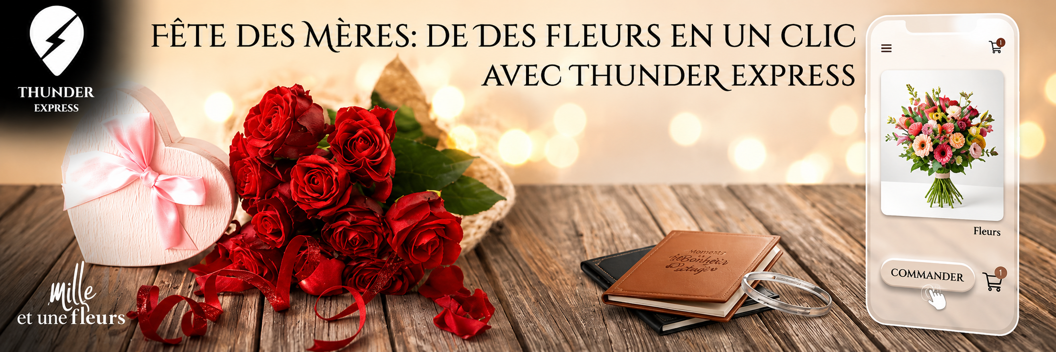 Fête des Mères 31 mai : un bouquet, un clic, livré chez elle