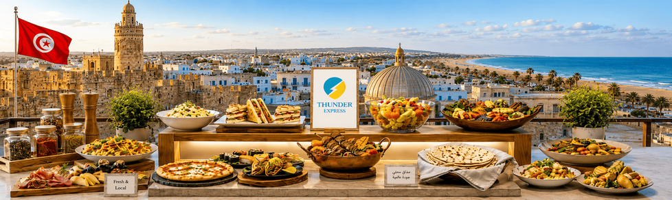 La diversité des restaurants sur Thunder Express