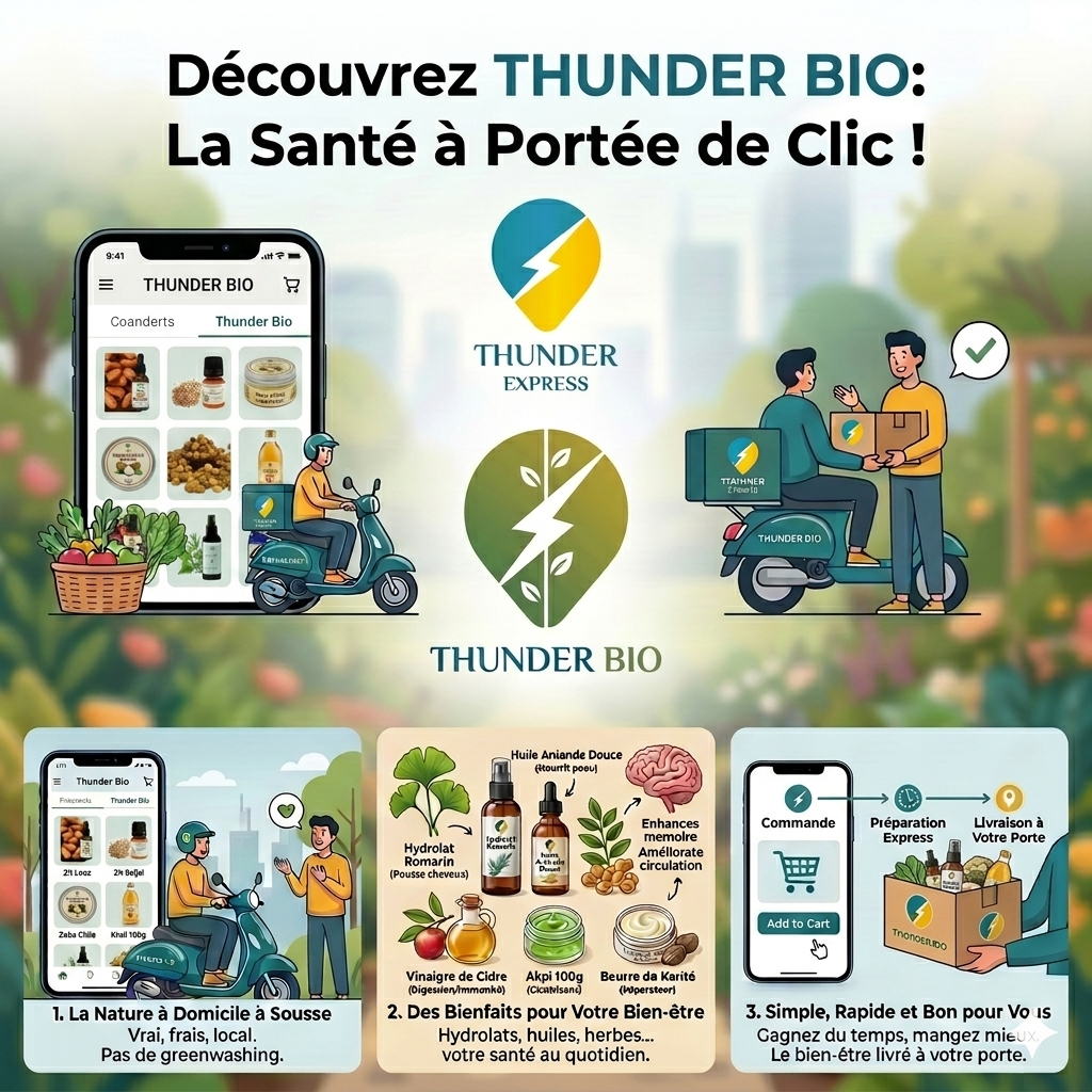 Thunder Bio : nature, fraîcheur et livraison express