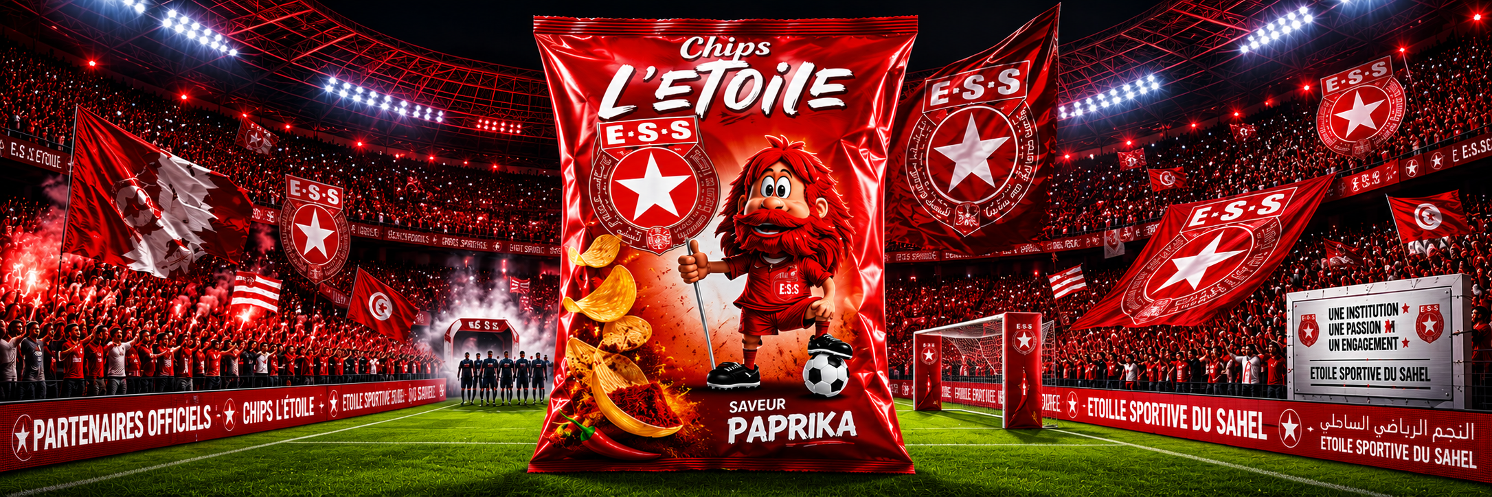 Chips L'Étoile : le goût du club, l'ame du supporter